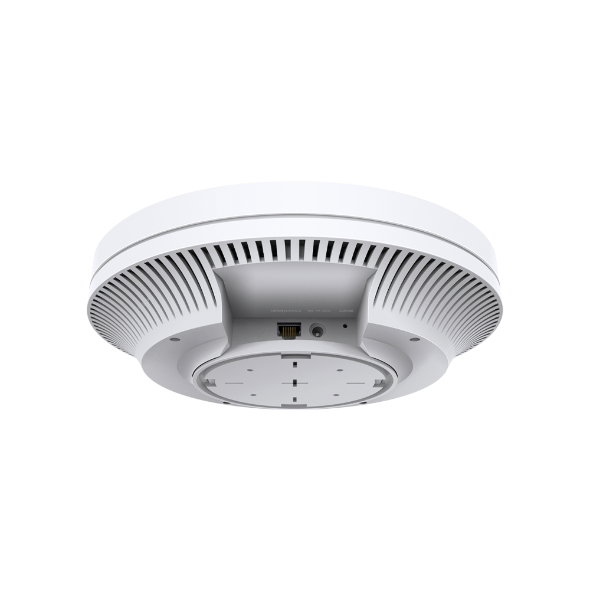 TP-Link EAP670 Point d'accès Wi-Fi 6 AX5400, 2.5 Gigabit PoE+, 574 + 4804 Mbit/s, gestion cloud, montage plafond TP-Link EAP670 Point d'accès Wi-Fi 6 AX5400, 2.5 Gigabit PoE+, 574 + 4804 Mbit/s, gestion cloud, montage plafond