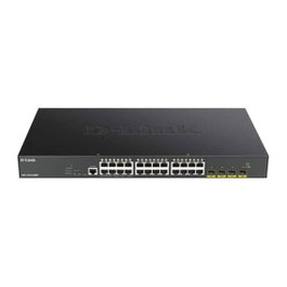 D-Link DGS-1250-28XMP/E Switch Intelligent 24 ports PoE + 4 ports 10G SFP+