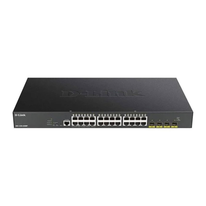 D-Link DGS-1250-28XMP/E Switch 24 Ports PoE + 4 Ports 10G SFP+ D-Link DGS-1250-28XMP/E Switch 24 Ports PoE + 4 Ports 10G SFP+