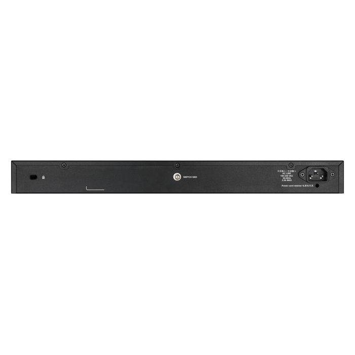 D-Link Switch Réseau Géré Gigabit 48 Ports PoE+ 10 GbE Uplinks DGS-1250-52X/E