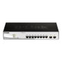 D-Link DGS-1210-10/E Switch Gigabit 8 ports RJ-45 et 2 ports SFP