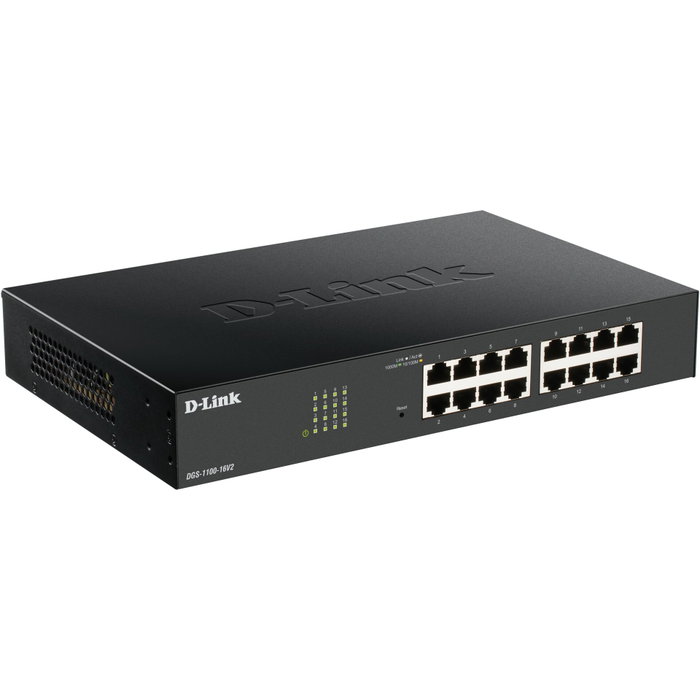 D-Link DGS-1100-16V2/E Switch Gigabit 16 ports Layer 2 Smart D-Link DGS-1100-16V2/E Switch Gigabit 16 ports Layer 2 Smart