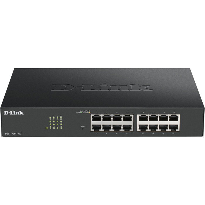 D-Link DGS-1100-16V2/E Switch Gigabit 16 ports Layer 2 Smart D-Link DGS-1100-16V2/E Switch Gigabit 16 ports Layer 2 Smart