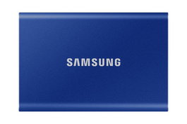 Samsung Portable SSD T7 USB 3.2 Gen 2 2TB - Lecteur SSD Externe NVMe, Vitesse jusqu'à 1050 Mo/s, Métal, Compact, Sécurité AES 256-bit, Compatible PC/Mac/Android