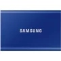Samsung SSD Externe T7 Bleu 2 To MU-PC2T0H/WW - Stockage Rapide et Transport Facile