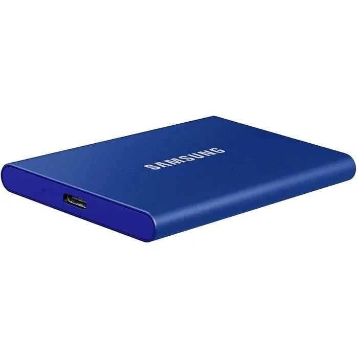 Samsung SSD Externe T7 Bleu 2 To MU-PC2T0H/WW - Stockage Rapide et Transport Facile Samsung SSD Externe T7 Bleu 2 To MU-PC2T0H/WW - Stockage Rapide et Transport Facile