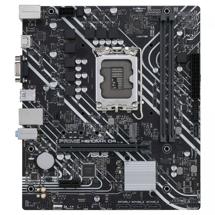 Asus PRIME H610M-R D4 LGA 1700 Micro ATX DDR4
