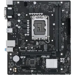 Carte mère Asus PRIME H610M-R D4, micro ATX, socket LGA 1700, Intel H610, DDR4, 64 Go max, M.2, SATA III, USB