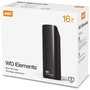 Disque Dur Externe Western Digital WD Elements Noir 16 TB