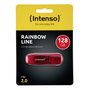 Intenso Memoria USB 2.0 Rainbow 128GB rouge