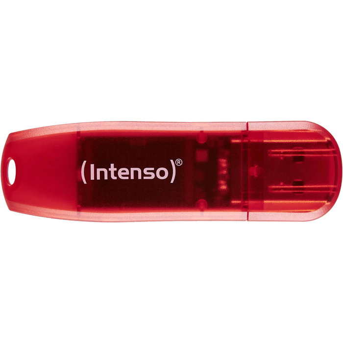 Intenso Memoria USB 2.0 Rainbow 128GB rouge
