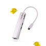 Coolbox Hub Minidock USB-C 5 ports HDMI, USB-A, microSD, SD
