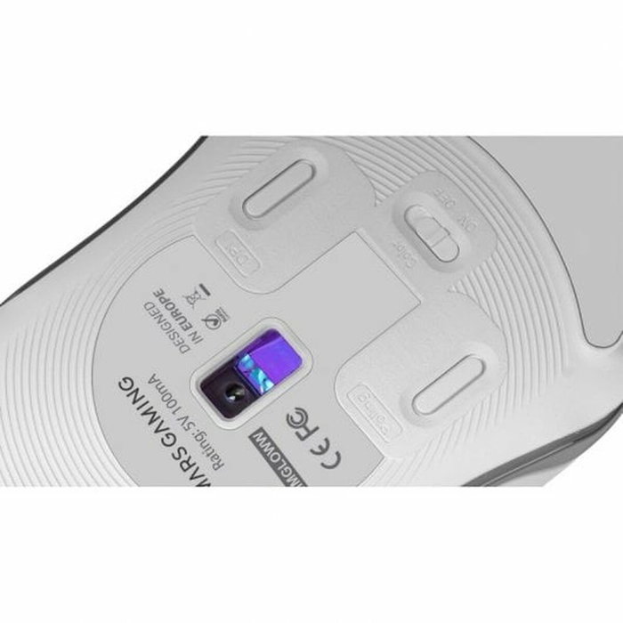 Mars Gaming MMGLOWW Souris Gaming Blanche