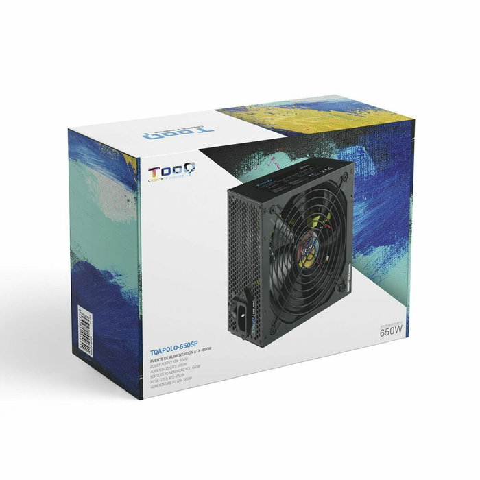 Bloc d’Alimentation TooQ TQAPOLO-650SP ATX 650 W CE - RoHS
