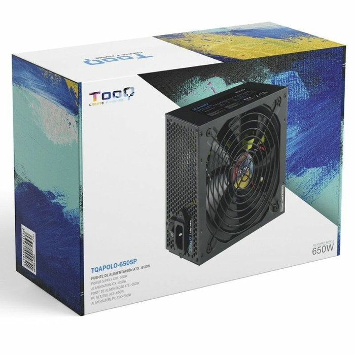 Bloc d’Alimentation TooQ TQAPOLO-650SP ATX 650 W CE - RoHS