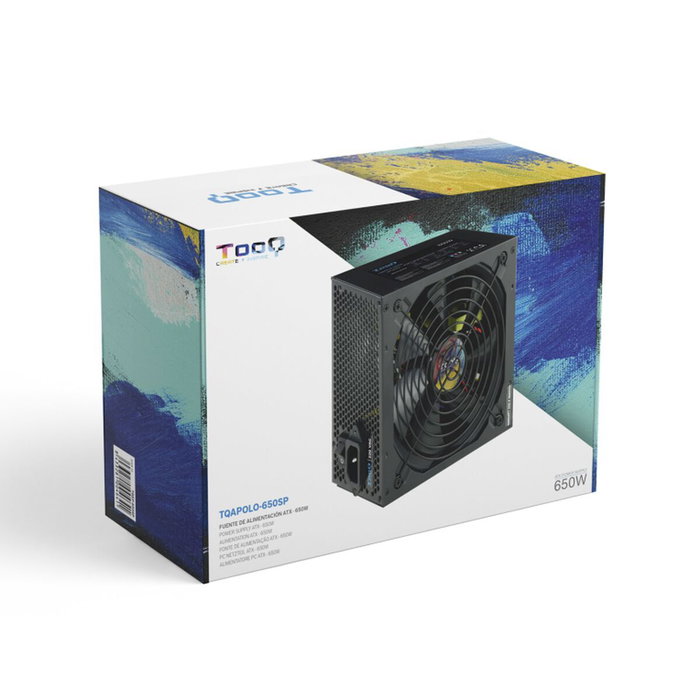 Bloc d’Alimentation TooQ TQAPOLO-650SP ATX 650 W CE - RoHS