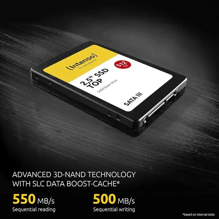 Disque dur INTENSO 3812470 2 TB SSD