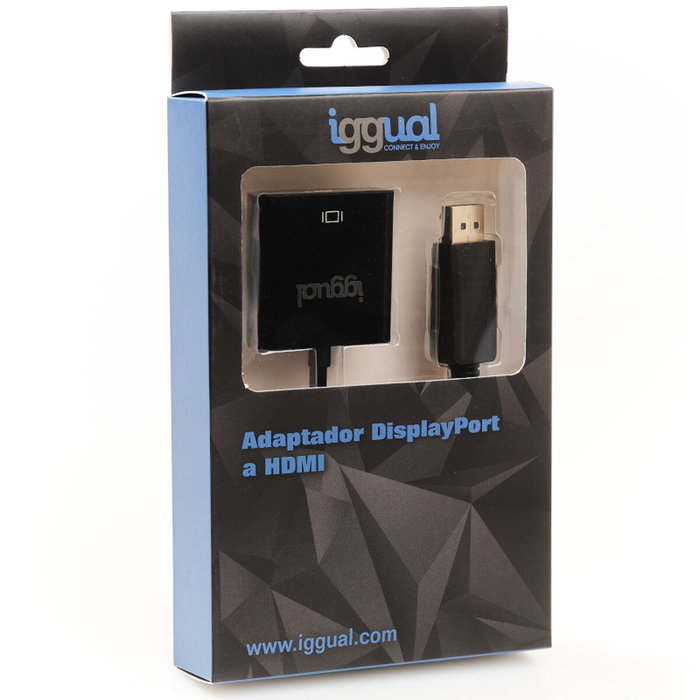 Adaptateur DisplayPort vers HDMI iggual IGG318041