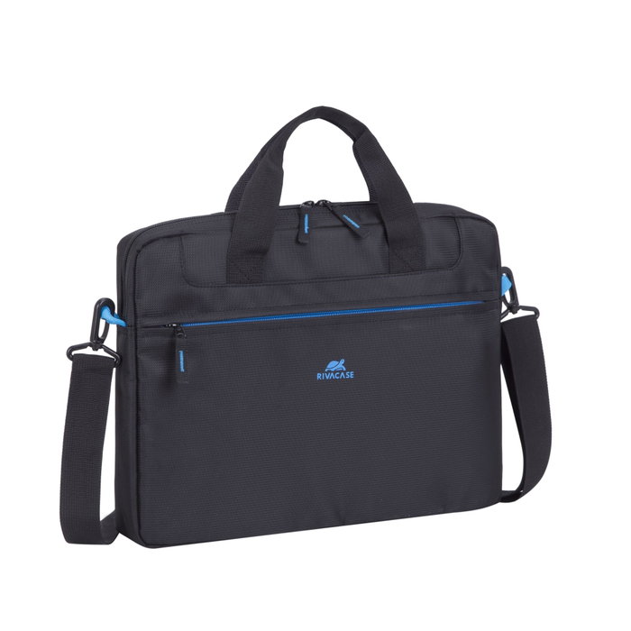 Rivacase 8027 Black Regent II Sacoche pour Ordinateur Portable 14 pouces