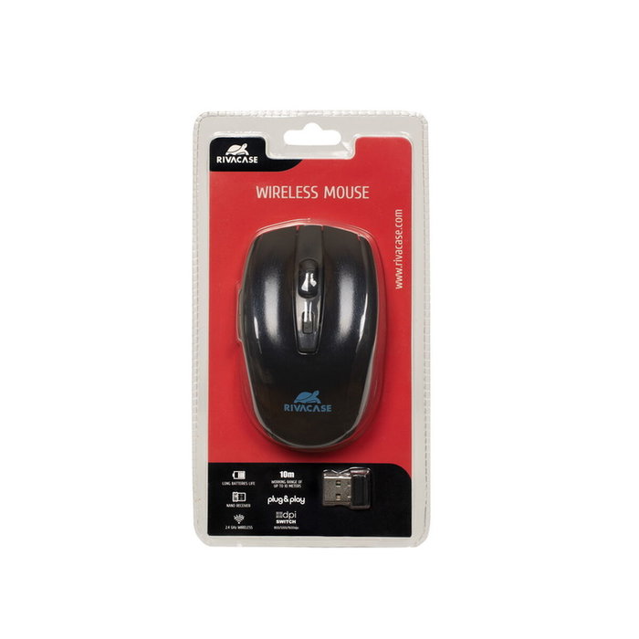 Rivacase Maletin 8038 Bundle Noir pour ordinateur portable 15,6 pouces + souris sans fil Rivacase Maletin 8038 Bundle Noir pour ordinateur portable 15,6 pouces + souris sans fil