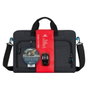 Rivacase BUNDLE8058 Mallette pour ordinateur portable 17,3 pouces avec souris sans fil - Sac de transport en polyester