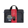 Rivacase 8058 Regent Bag 17.3 noir avec souris sans fil