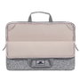 Rivacase 7915 Housse pour Ordinateur Portable 15.6 Pouces Gris - Anvik Light