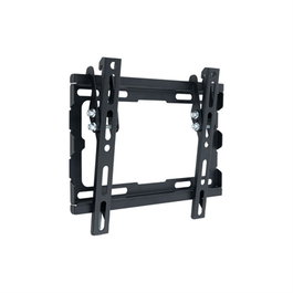 TooQ Support Mural pour TV Écran 23" à 43" Inclinable, VESA 50x50 à 200x200, Noir