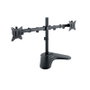 TooQ DB1702TN Support double écran pour bureau 17" à 32" avec bras articulé noir