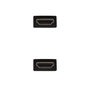 Nanocable 10.15.1700 Câble HDMI 1.4 Mâle-Mâche Noir 1 m, 4K, 3D, Audio Retour