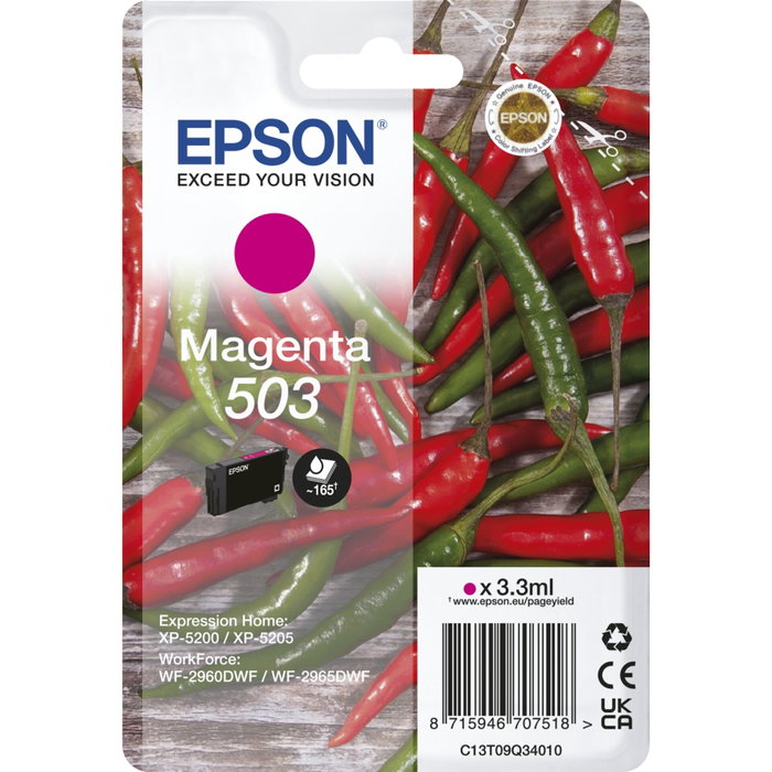 Epson 503 Magenta C13T09Q34010