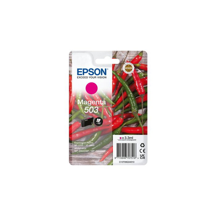 Epson C13T09Q34010 - Cartouche d'encre 503 Magenta