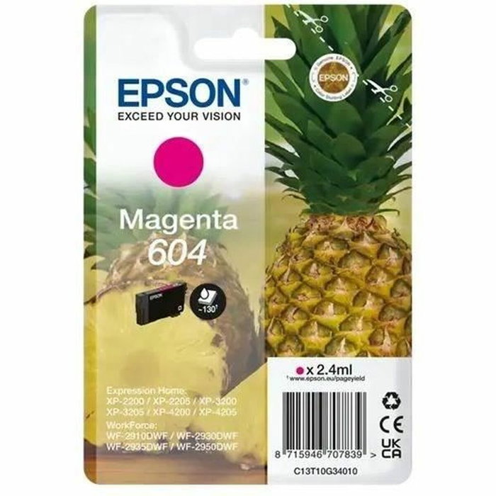 Epson 604 Magenta C13T10G34010 Epson 604 Magenta C13T10G34010