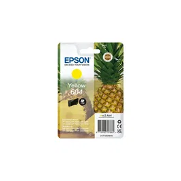 Epson Cartouche d'encre Jaune Ananas 604 2.4 ml pour imprimante Epson - Qualité d'impression fiable