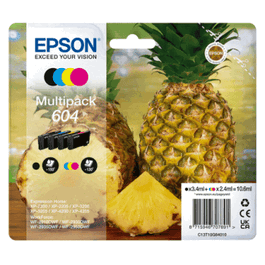 Epson T10G64 / C13T10G64010 Cartouches d'encre Multipack Noir, Cyan, Magenta, Jaune