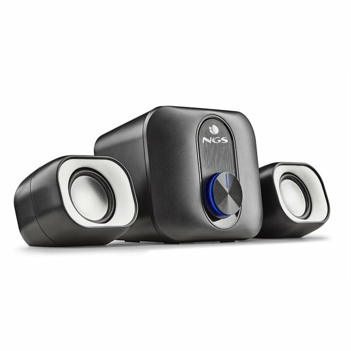 Haut-parleurs de PC NGS COMET 2.1 Blanc Noir 20 W