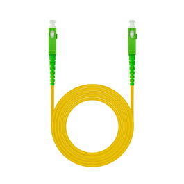 Nanocable Câble Fibre Optique SC/APC à SC/APC Monomode Simplex LSZH 3 m