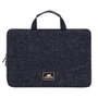 Rivacase 7913 Burgundy Anvik Housse pour PC Portable 13,3" Noir