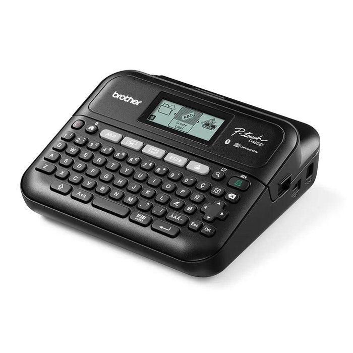 Brother PT-D460BTVP Rotulatrice P-touch avec écran LCD 2 lignes, Bluetooth et USB Brother PT-D460BTVP Rotulatrice P-touch avec écran LCD 2 lignes, Bluetooth et USB