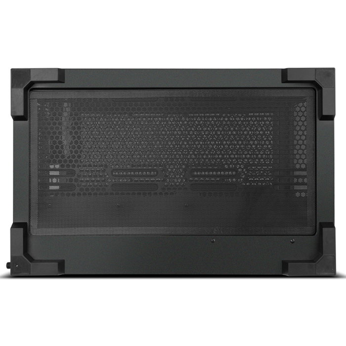 Nox Hummer Astra Boîtier PC Gaming Semi-Tour, Double Vitre Trempée, 4 Ventilateurs ARGB, USB 3.0 et USB-C, Noir