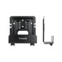 Tooq Support universel mural pour routeur Mini 128x127x47-76 mm noir