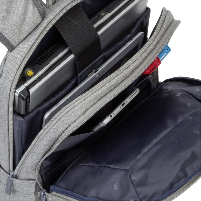 Rivacase 7760 Suzuka Sac à dos pour ordinateur portable 15,6 pouces Gris Rivacase 7760 Suzuka Sac à dos pour ordinateur portable 15,6 pouces Gris