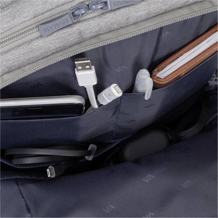 Rivacase 7760 Suzuka Sac à dos pour ordinateur portable 15,6 pouces Gris Rivacase 7760 Suzuka Sac à dos pour ordinateur portable 15,6 pouces Gris