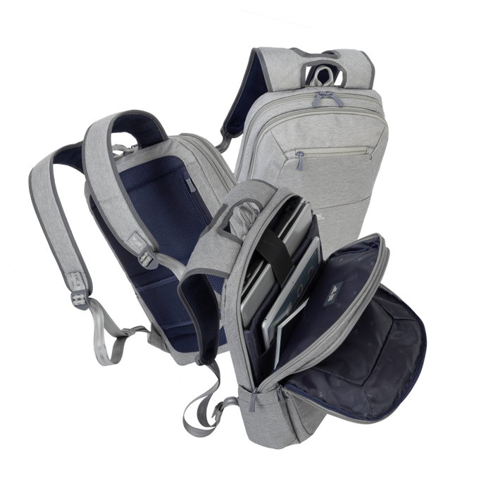 Rivacase 7760 Suzuka Sac à dos pour ordinateur portable 15,6 pouces Gris Rivacase 7760 Suzuka Sac à dos pour ordinateur portable 15,6 pouces Gris