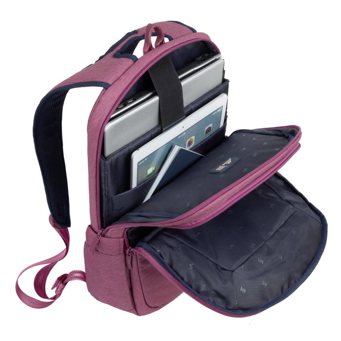 Rivacase 7760 Suzuka Sac à dos pour ordinateur portable 15,6 pouces rouge Rivacase 7760 Suzuka Sac à dos pour ordinateur portable 15,6 pouces rouge