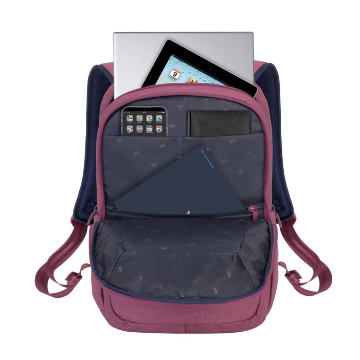 Rivacase 7760 Suzuka Sac à dos pour ordinateur portable 15,6 pouces rouge Rivacase 7760 Suzuka Sac à dos pour ordinateur portable 15,6 pouces rouge
