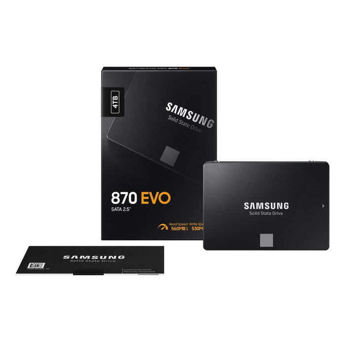 Samsung 870 EVO 4 To SSD 2,5 pouces SATA III