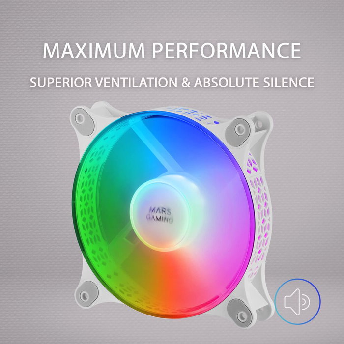 Ventillateur de cabine Mars Gaming MFDUOW Ø 12 cm