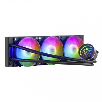 Mars Gaming MLONE360 Kit de Refroidissement Liquide 550W TDP avec 3 Ventilateurs FRGB et Pompe Opti-Chamber Mars Gaming MLONE360 Kit de Refroidissement Liquide 550W TDP avec 3 Ventilateurs FRGB et Pompe Opti-Chamber