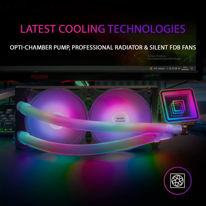 Kit de refroidissement liquide Mars Gaming ML-ULTRA240